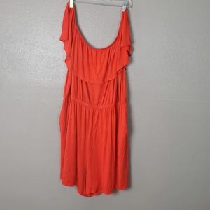 Lane Bryant Bright Red NWT "Wear 4 Ways" Romper 30/32